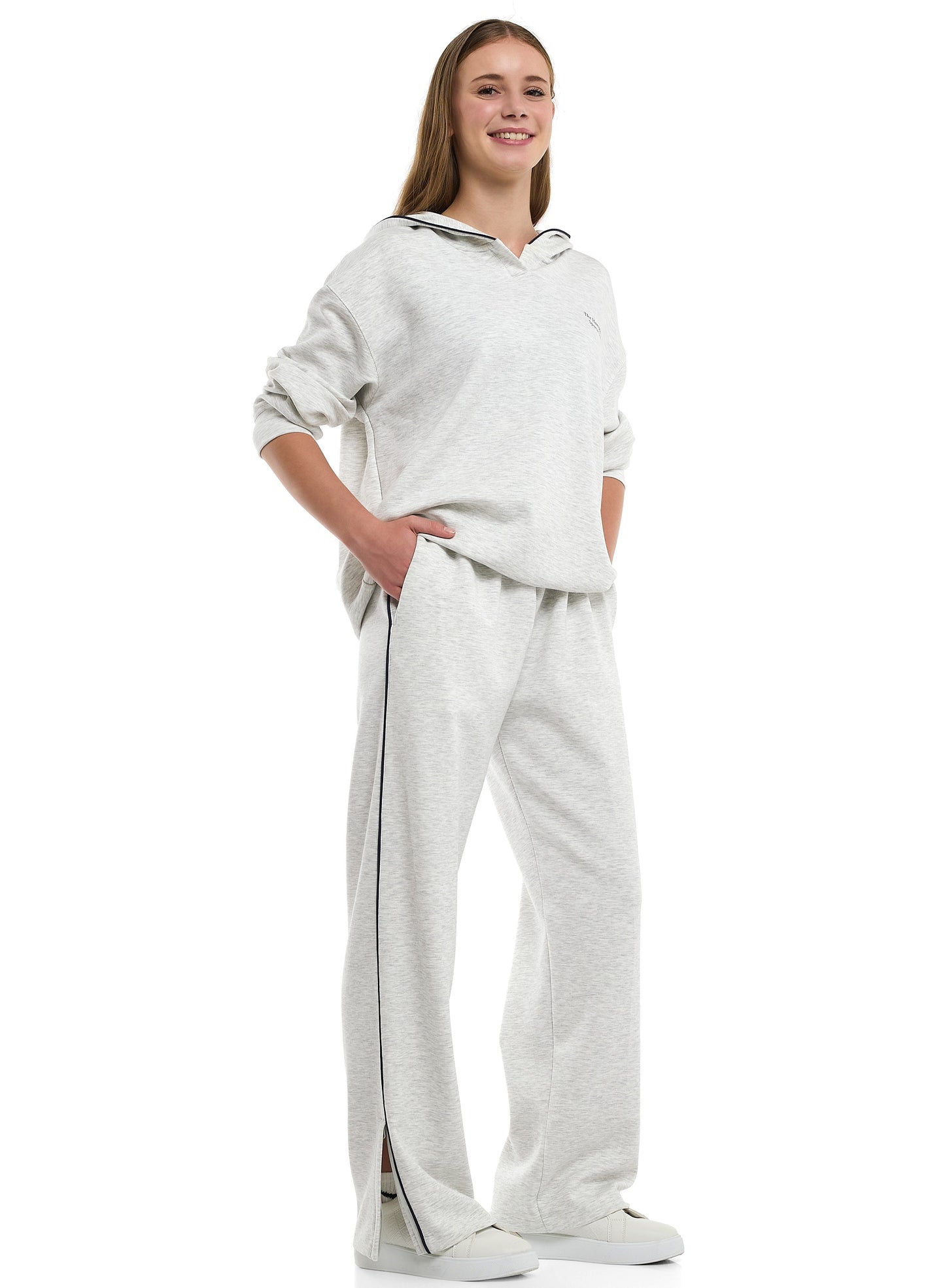 Ladies’ Hoodie & Wide-Leg Pants Set