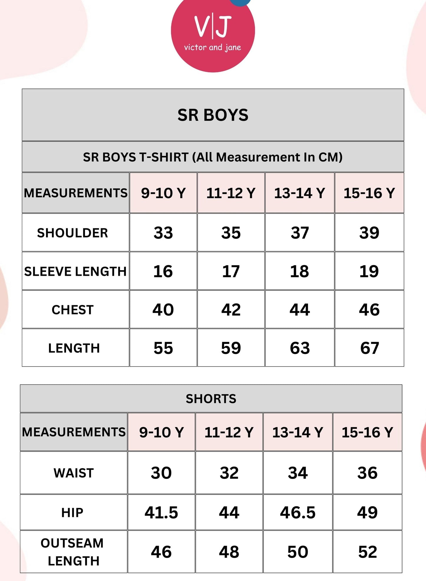 Victor & Jane Boys' Polo T-Shirt – White colour with Embroidered Label detail