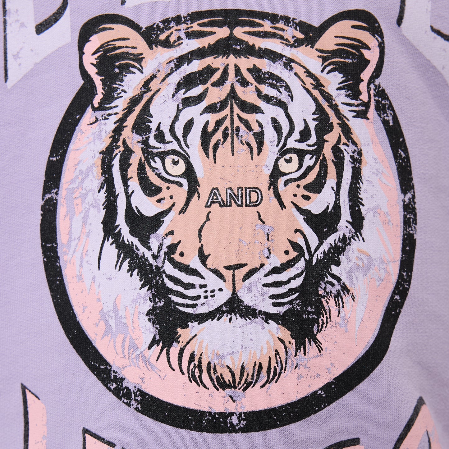 GRAPHIC LION PRINTED SWEATSHIRT