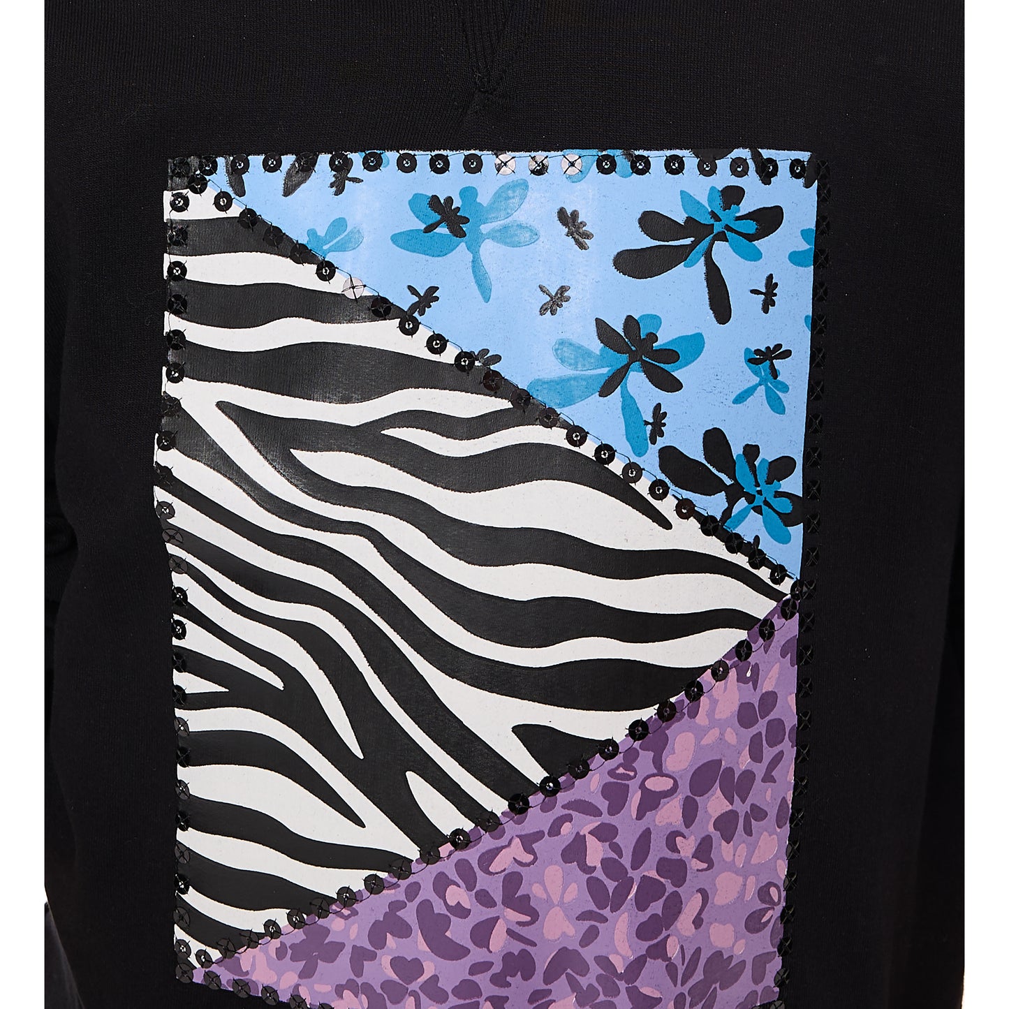 GRAPHIC PRINTED HOODIE WITH PRINTED LEGGINGS