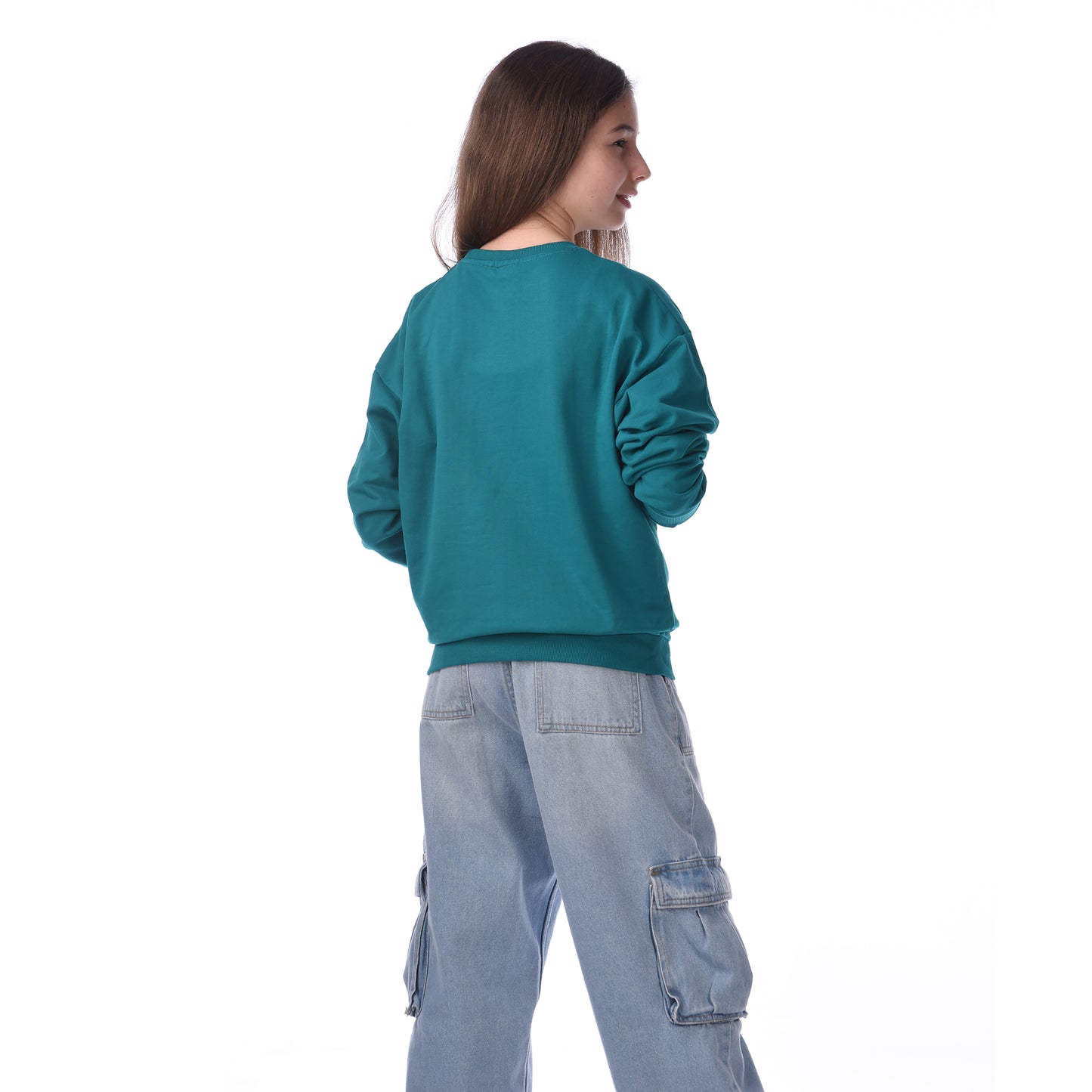 GRAPHIC PRINTED COMFY FIT SWEATSHIRT