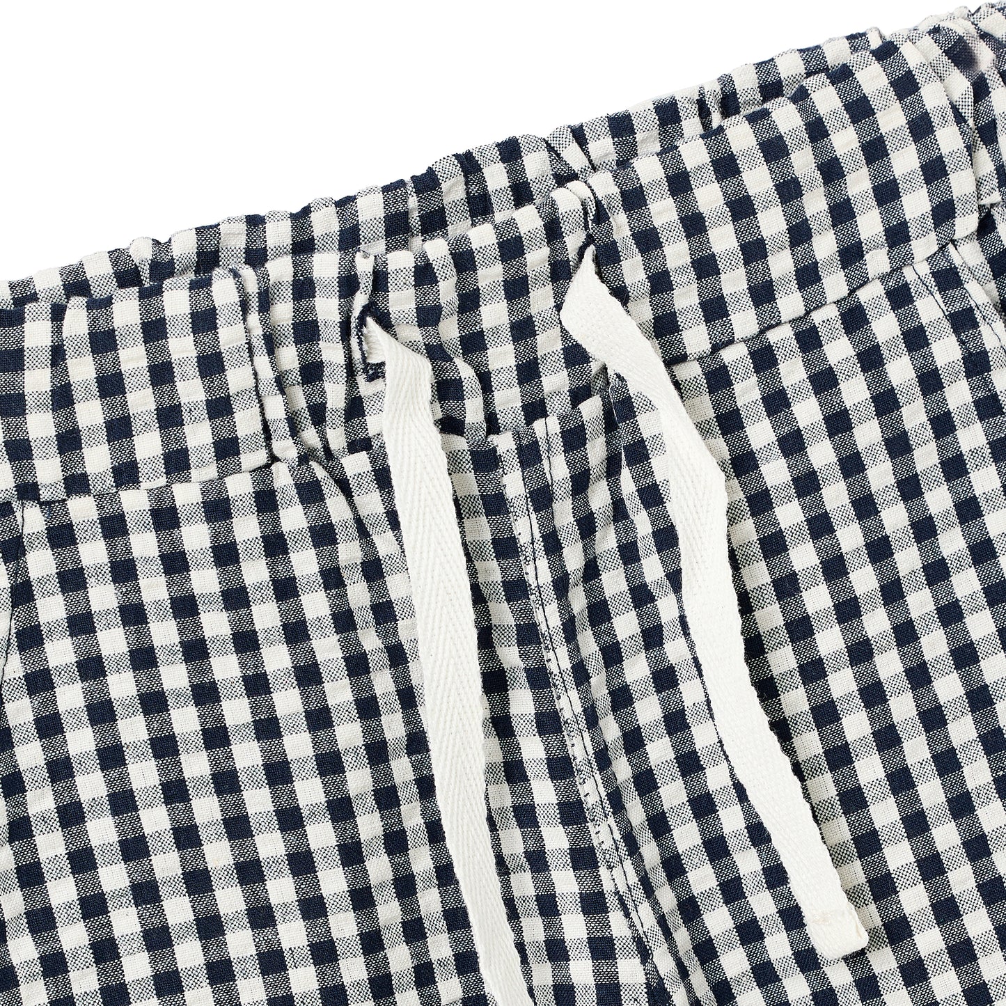 Boys 2 Pc Set “Sunset Gingham” Tee & Check Shorts Set