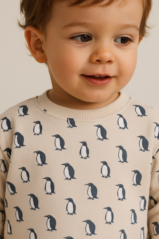 Dirkje Boys Printed Sweatshirt & Joggers Set - 2-Piece
