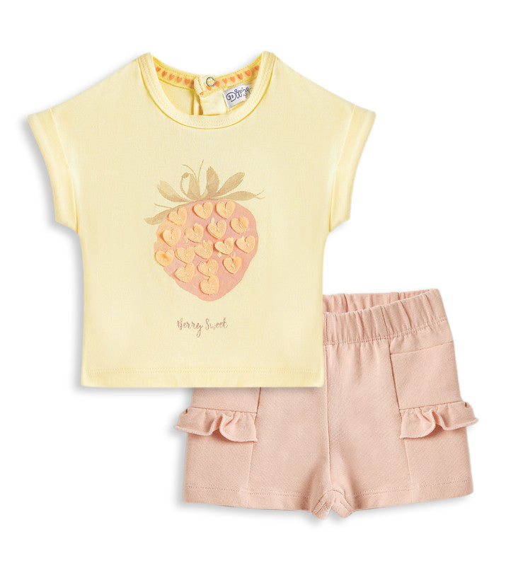 Dirkje girls 2 pcs set- Top and Shorts
