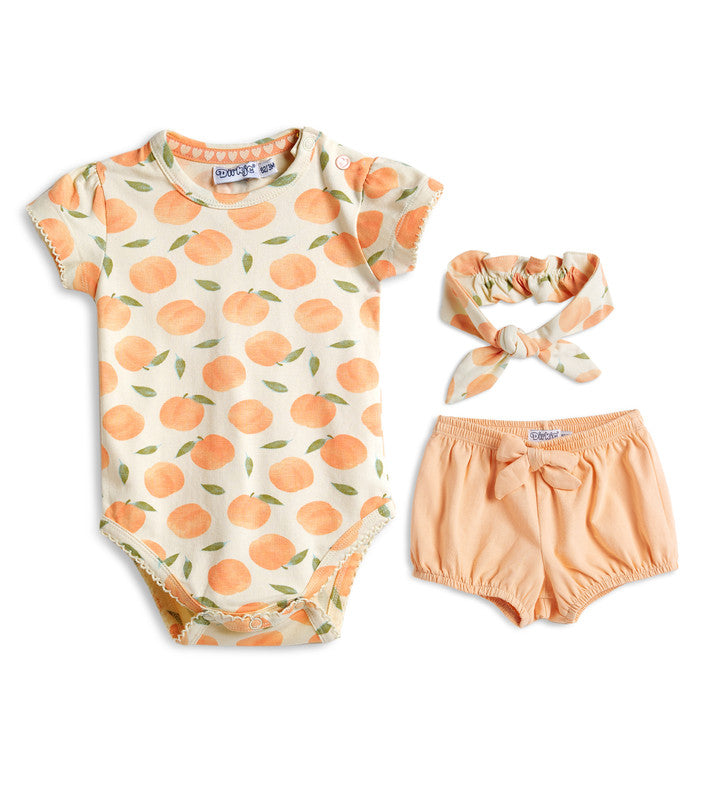 Dirkje 2 pcs babysuit + headband