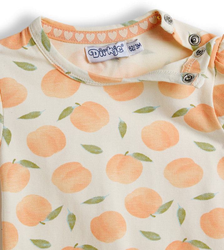 Dirkje 2 pcs babysuit + headband