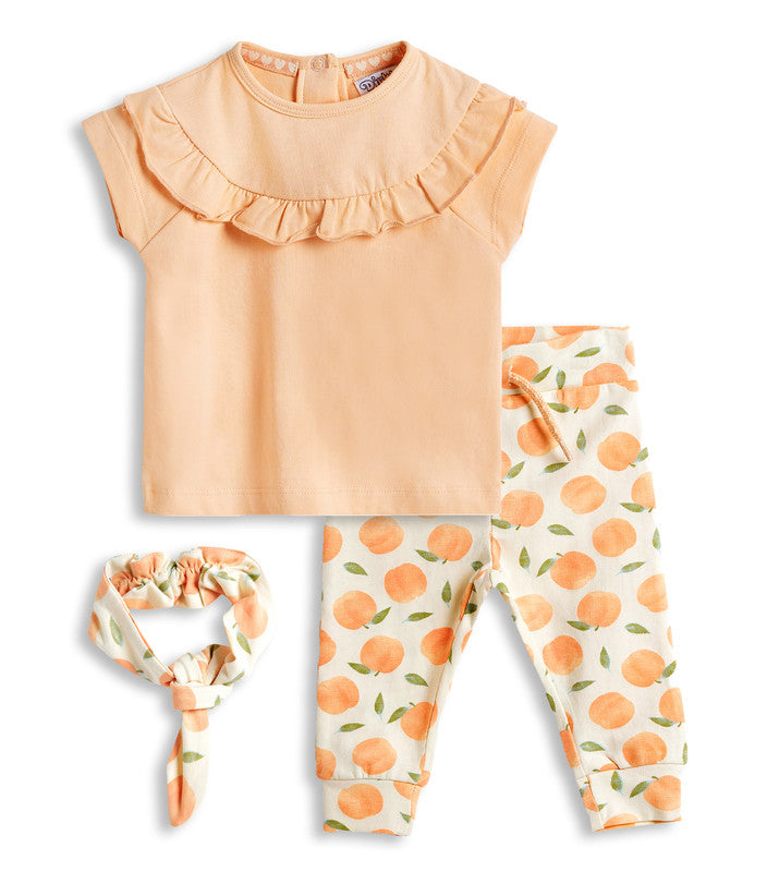 Dirkje 2 pcs babysuit + headband