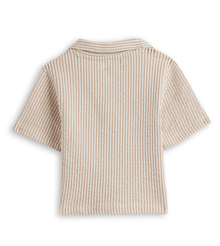 Dirkje 2 pcs Set - Collar Shirt and Shorts