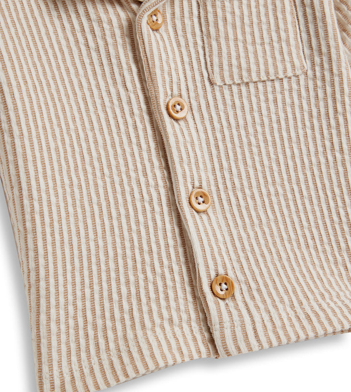 Dirkje 2 pcs Set - Collar Shirt and Shorts