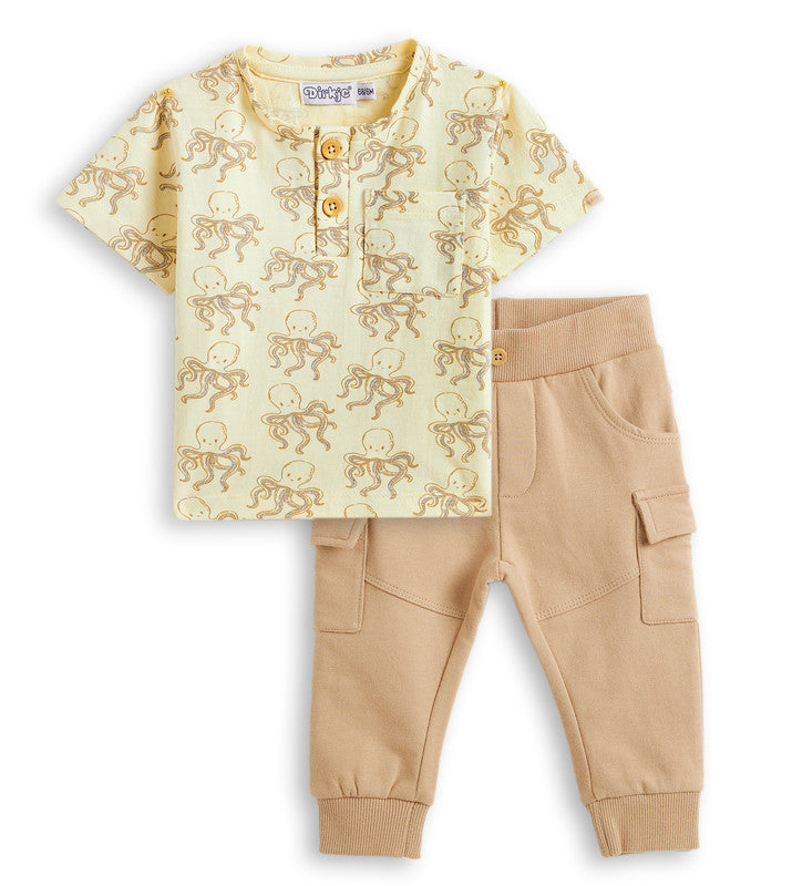 Dirkje Boys Set - Short sleeve T-shirt & trousers