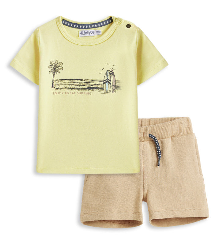 Dirkje Boys Set - Short sleeve Shirt & shorts