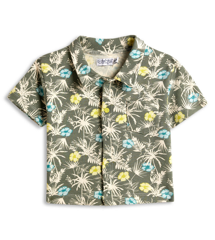 Dirkje Boys Set - AOP T-shirt & Cargo Shorts