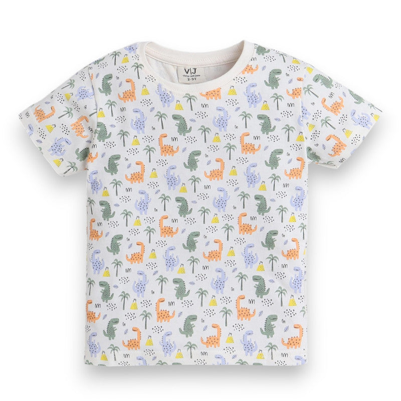 Victor and Jane - All-Over Printed T-shirt and Pyjama Set