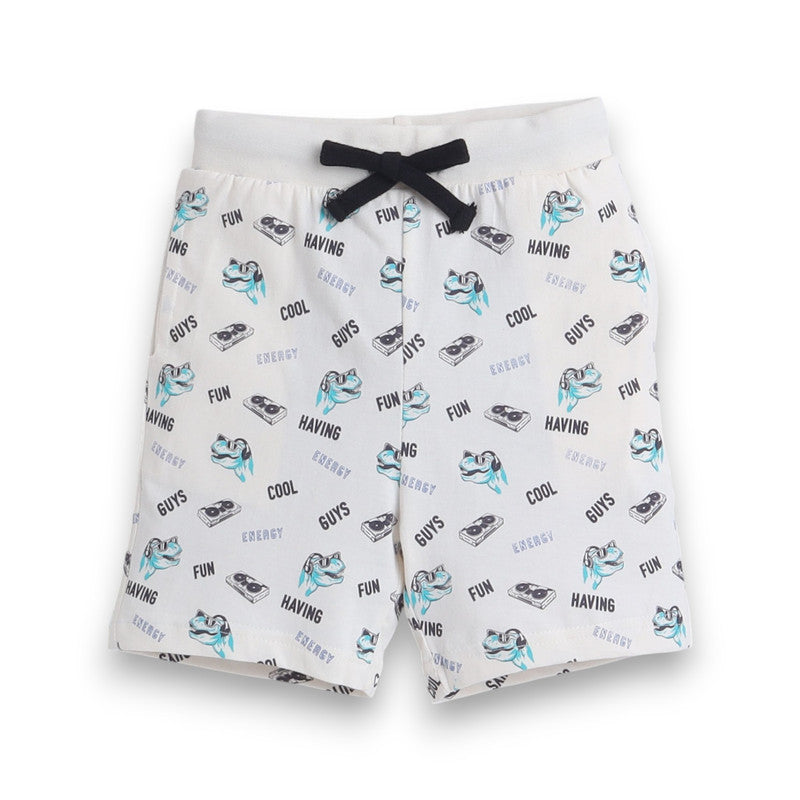 Victor and Jane - All-Over Printed T-shirt and Shorts Pyjama Set