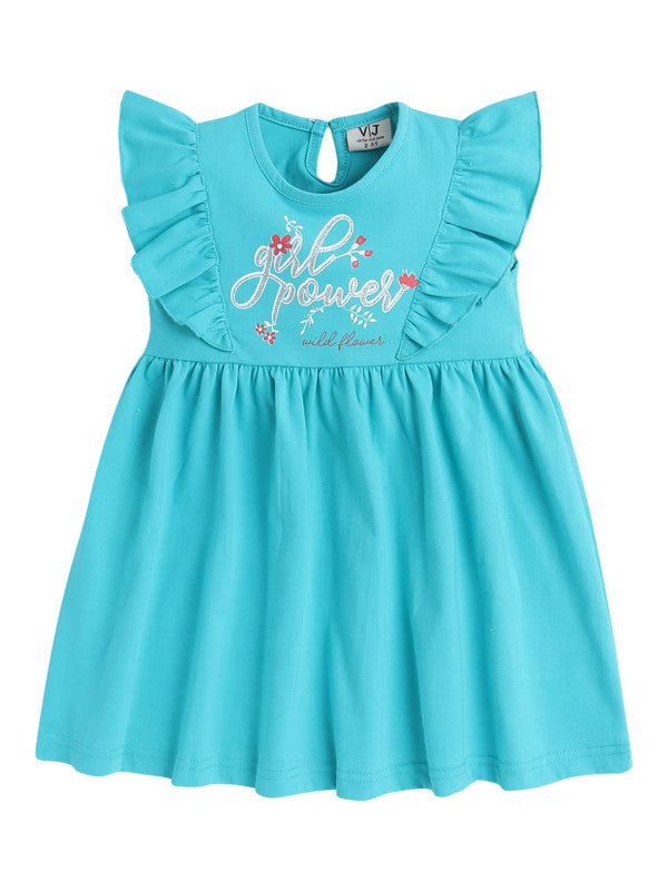 Victor and Jane - All-Over Printed Ruffle Dress (Pack of 2)