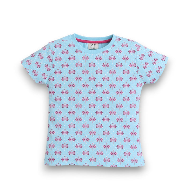 Victor and Jane - All-Over Printed T-shirt and Pyjama Set