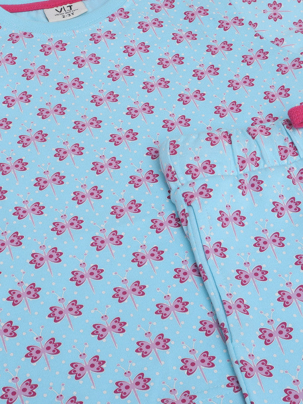 Victor and Jane - All-Over Printed T-shirt and Pyjama Set