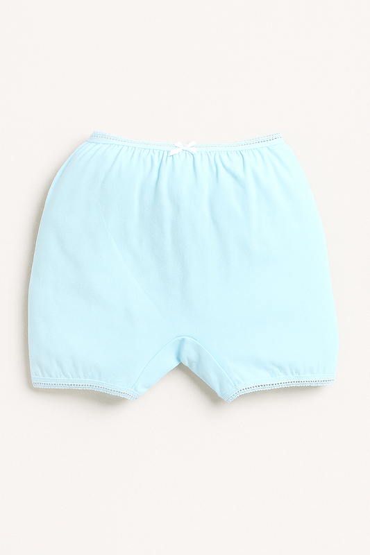 3-Pack Bloomers for Baby Girls – Soft Pastel Cotton Comfort