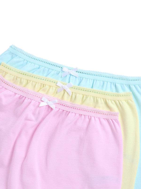 3-Pack Bloomers for Baby Girls – Soft Pastel Cotton Comfort