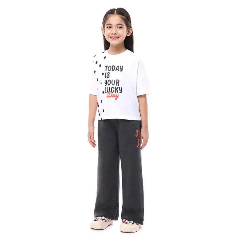 Girls' 2pcs Spring/Summer Outfit Set