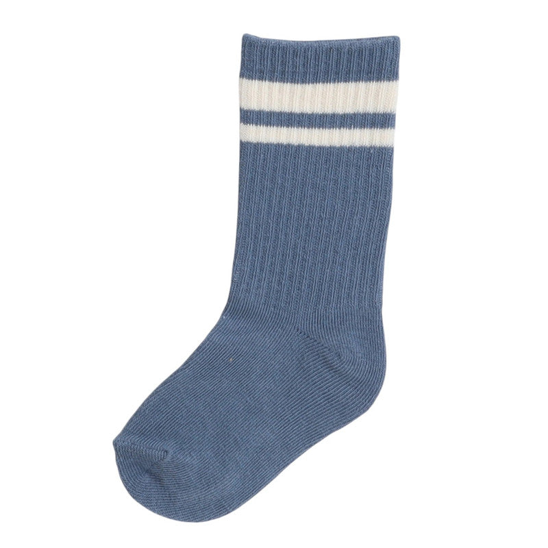 Boys 3 Pairs Textured Crew Length Sports Socks