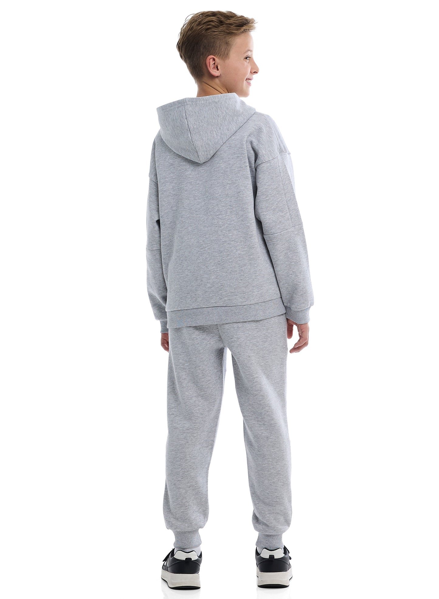 Boys Hoodie Set | Stylish Zip-Up & Joggers