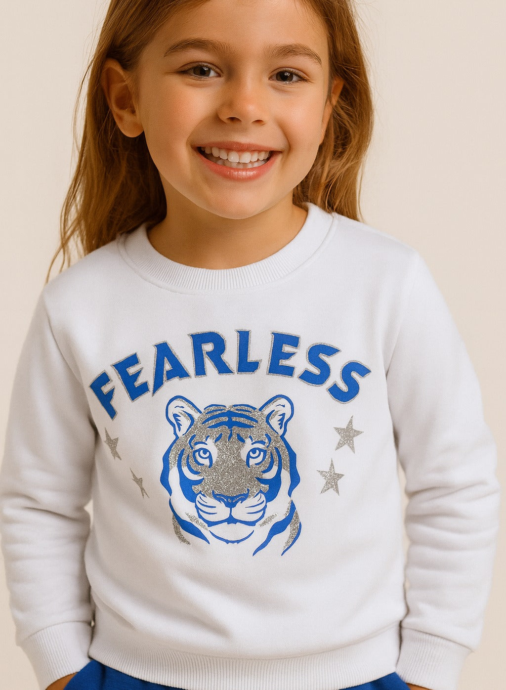 Fearless Tiger Fleece Sweatshirt
