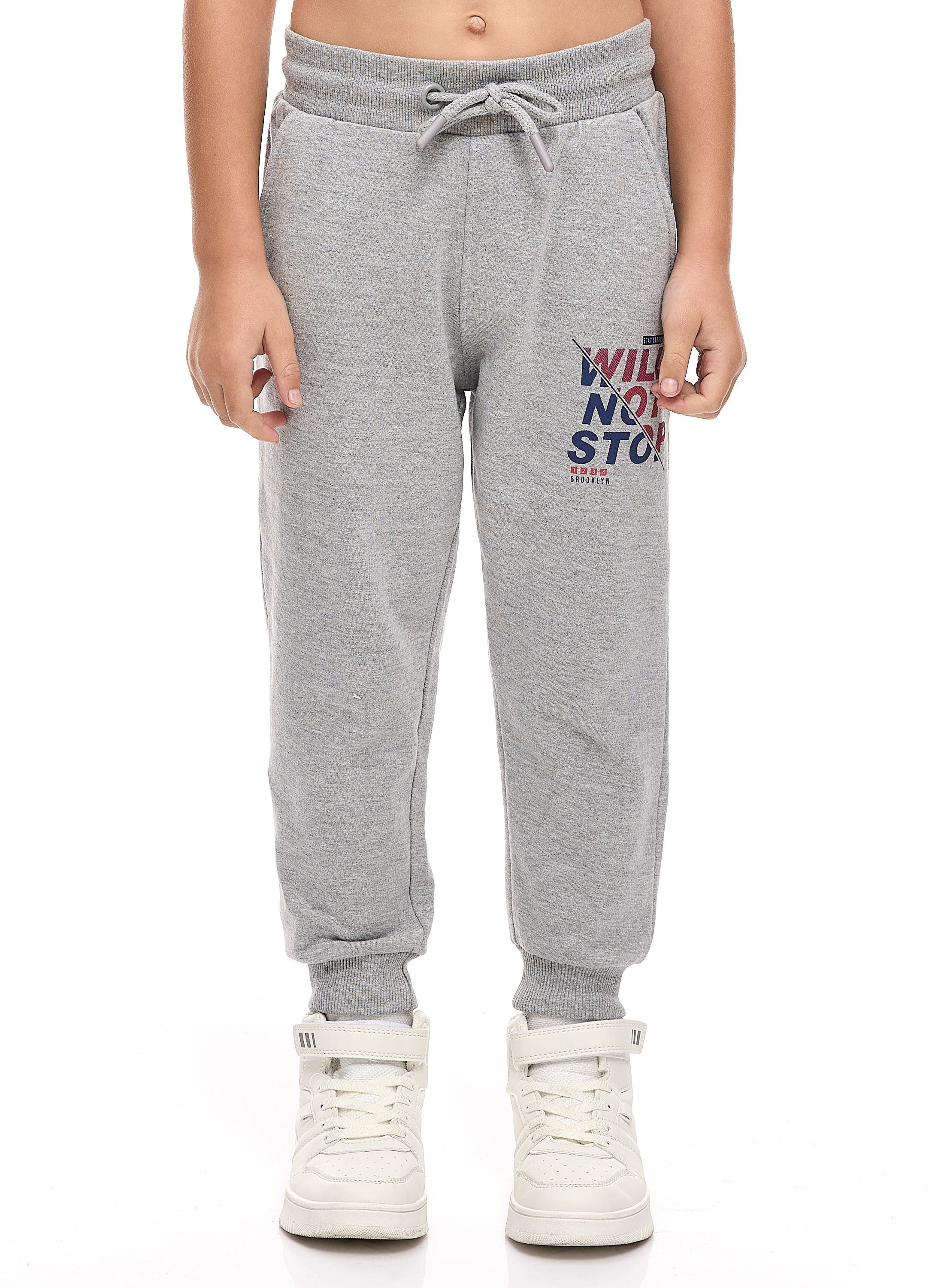 Boys' 2-Piece Sweatshirt And Jogger Set (2 -8 Yrs) Grey