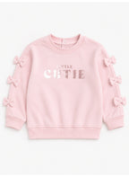 Girls 2-Piece Graphic Sweatshirt & Jogger Pants Set