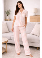 Striped Pyjama Set