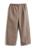 Striped Waistcoat Shirt Pants Set