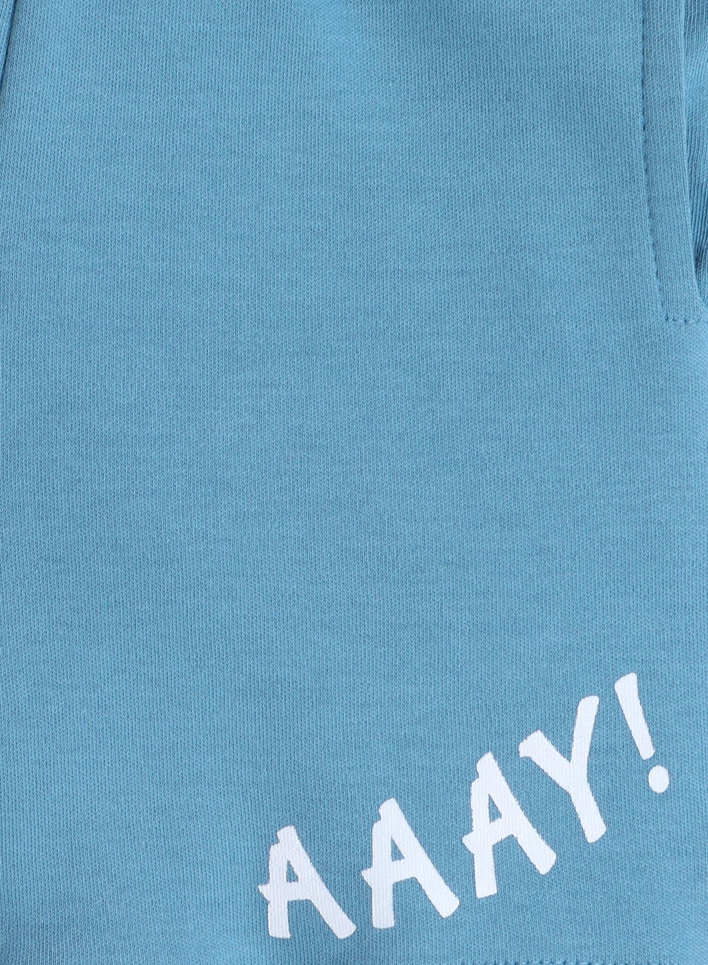 Victor and Jane Infant 2PC Set, Green T-Shirt with Cute Shark And Blue Shorts