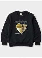 Girls Good Vibes Graphic Pullover