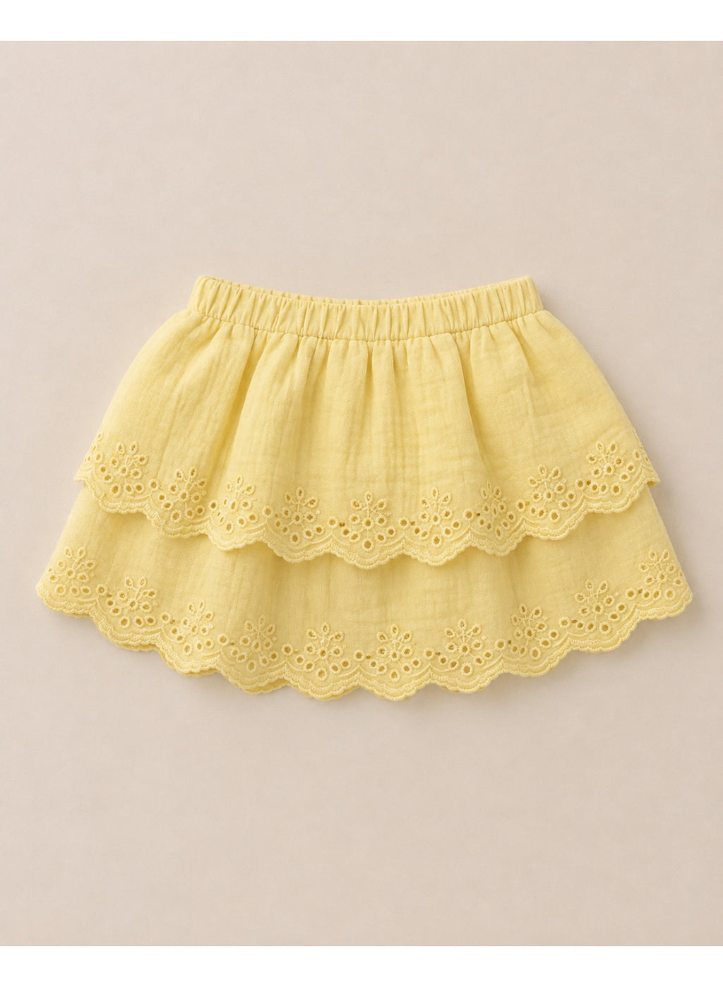 Baby Girls Lemon Print Bodysuit & Skirt Set with Sunglasses & Socks (4-Piece Set)