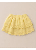 Baby Girls Lemon Print Bodysuit & Skirt Set with Sunglasses & Socks (4-Piece Set)
