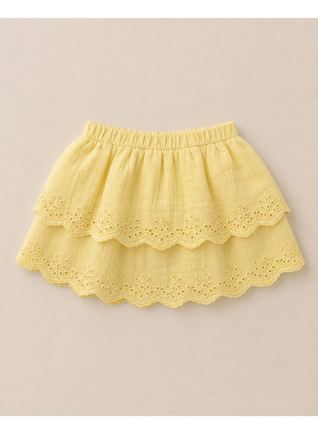 Baby Girls Lemon Print Bodysuit & Skirt Set with Sunglasses & Socks (4-Piece Set)