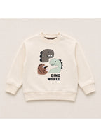 Baby Boys Dino World Sweatshirt & Jogger Pants Set