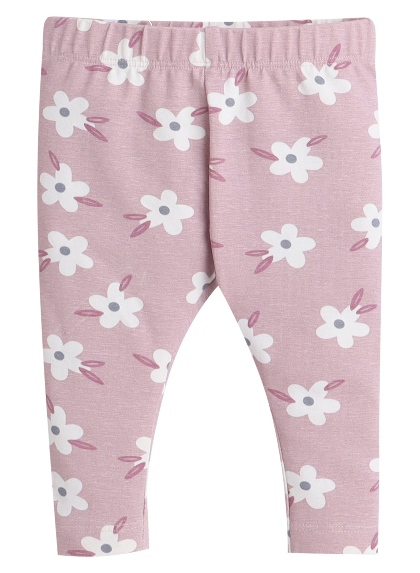 Girls Pink Floral Ruffle Fleece 3-Piece Set (12 M-4 Y)