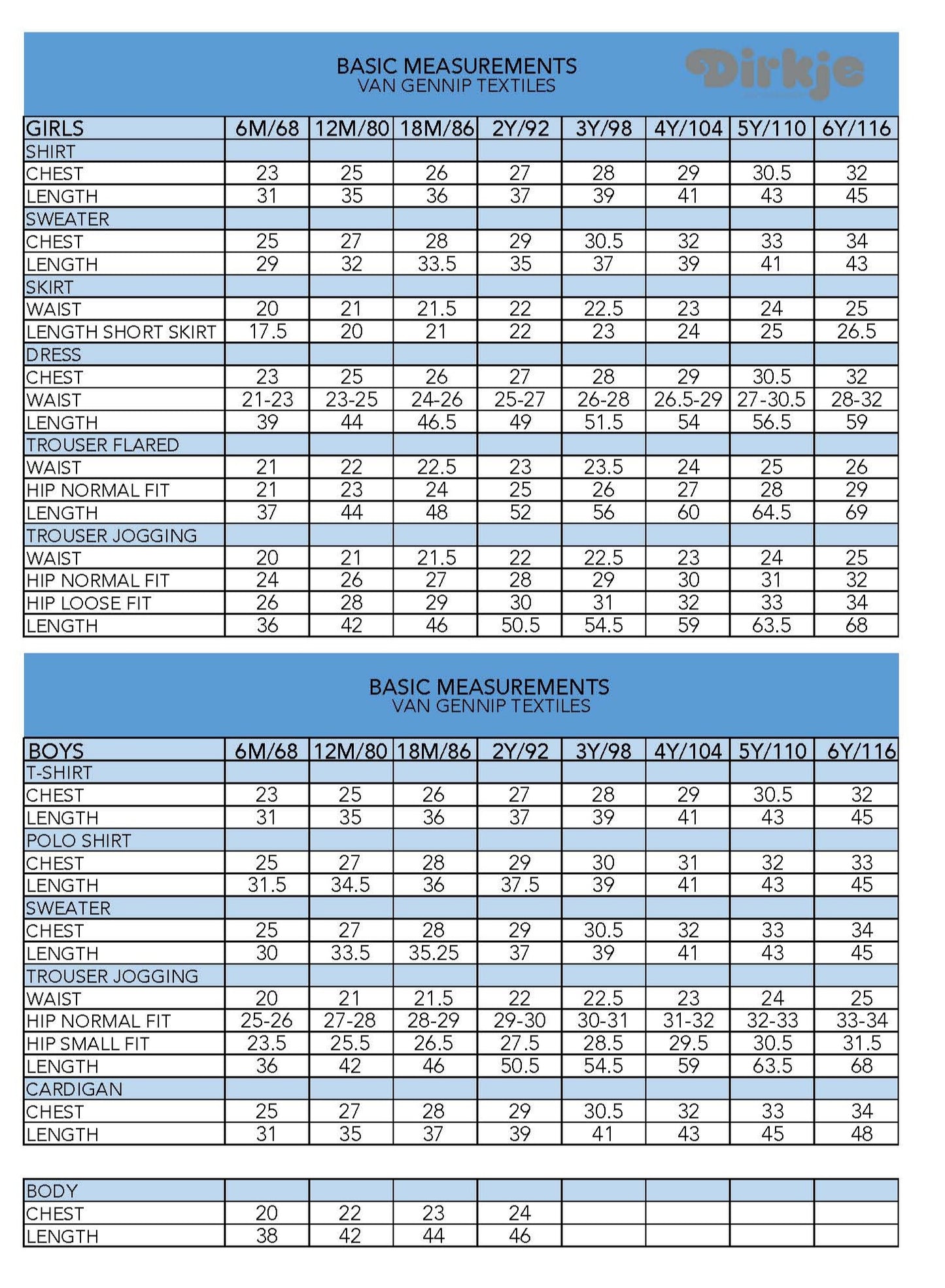 Dirkje girls 2 pcs set- Top and Shorts