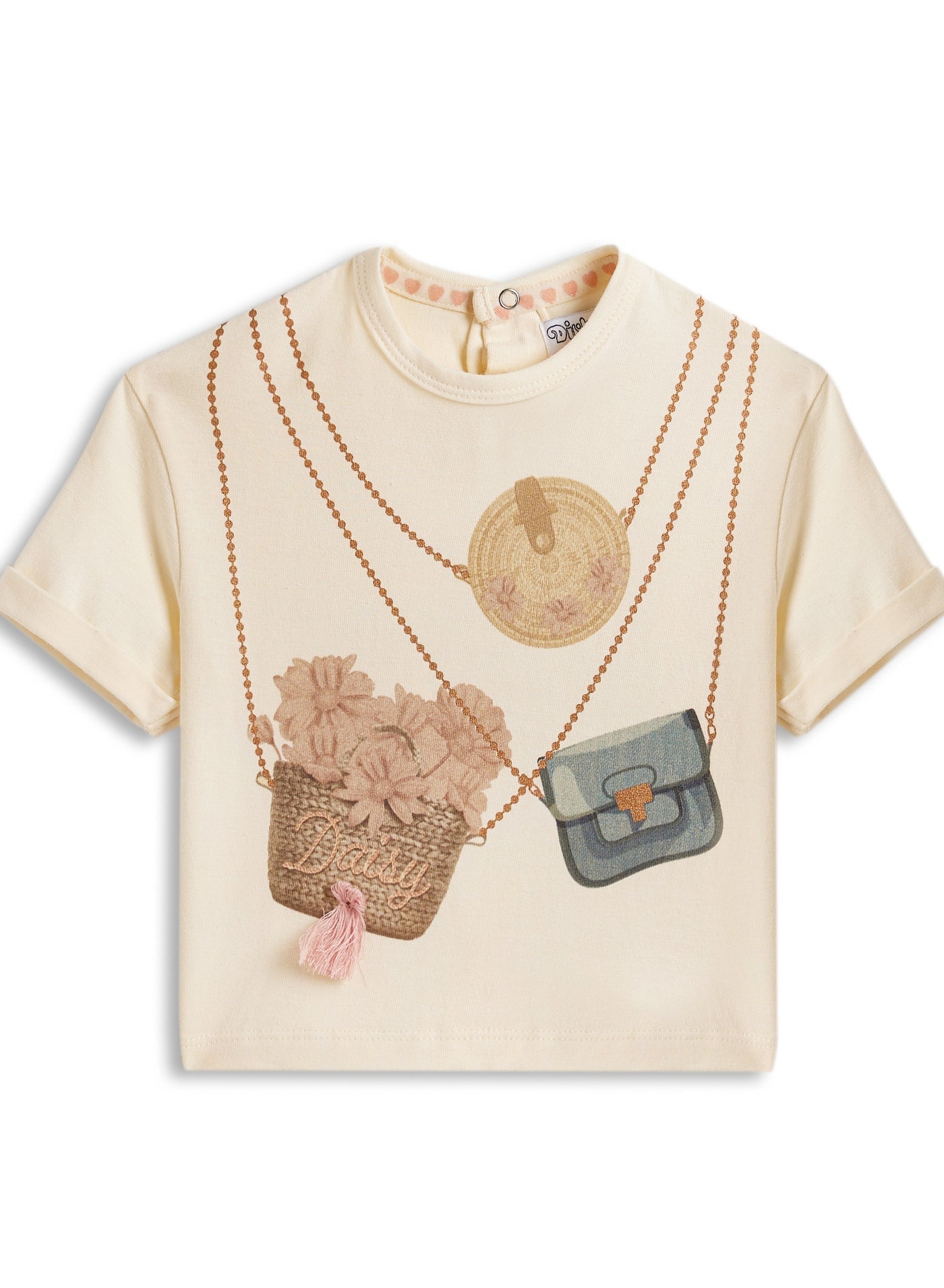 Dirkje Girls Set - T-Shirt Ss Loose Fit & Trousers