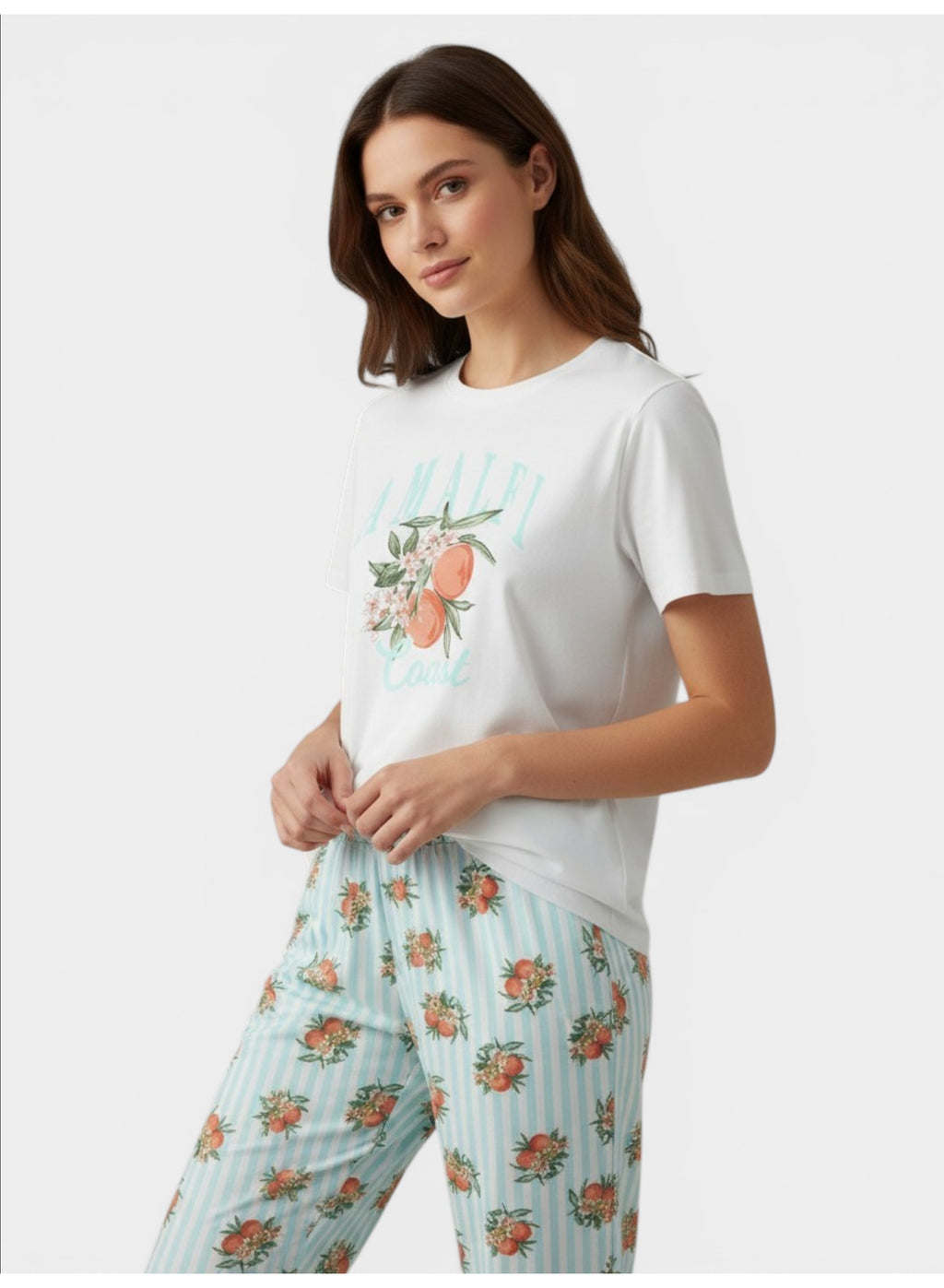 Graphic Pyjama Set
