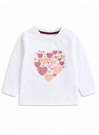 Girls 3-Piece Set – Printed Zip Hoodie, Top & Jogger Pants