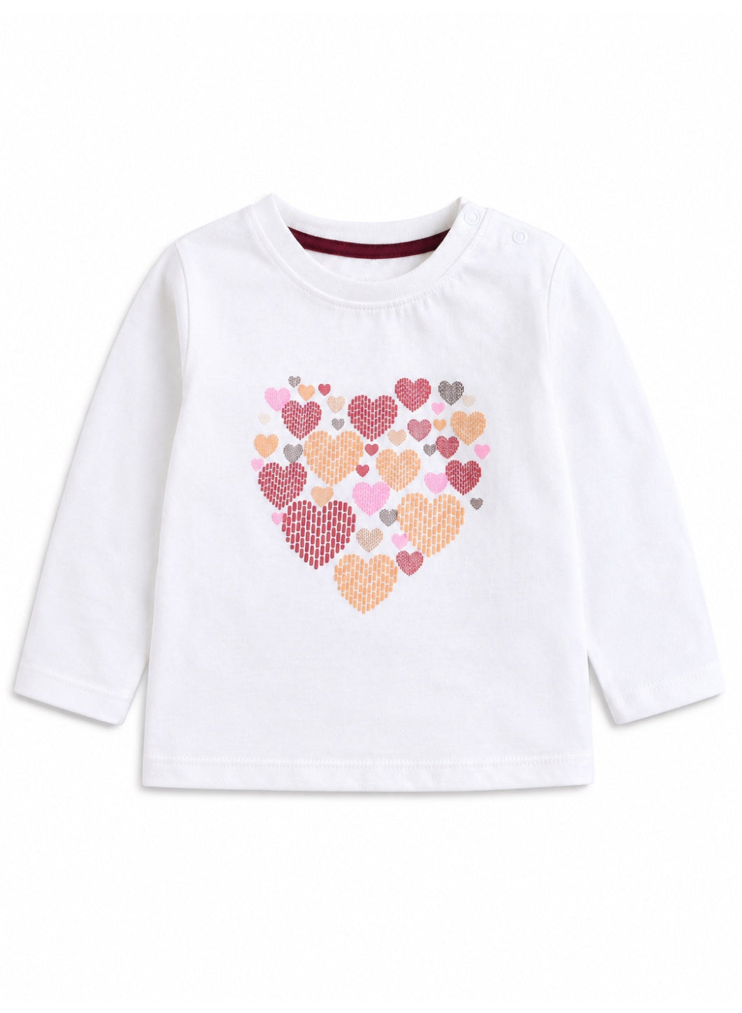 Girls 3-Piece Set – Printed Zip Hoodie, Top & Jogger Pants