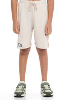 Victor And Jane Boys' Jacquard Set “ 2-Piece Outfit With Patch Polo T-Shirt And Shorts