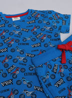Victor And Jane - All-Over Printed T-Shirt And Pyjama Set