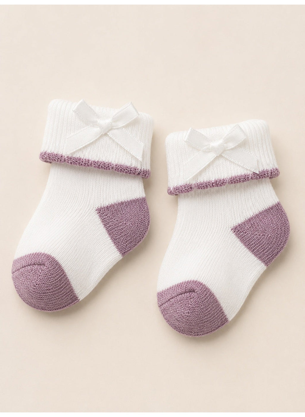 Baby Girls Long Sleeve Bodysuit and Tulle Skirt Leggings Set with Socks and Headband (4-Piece)