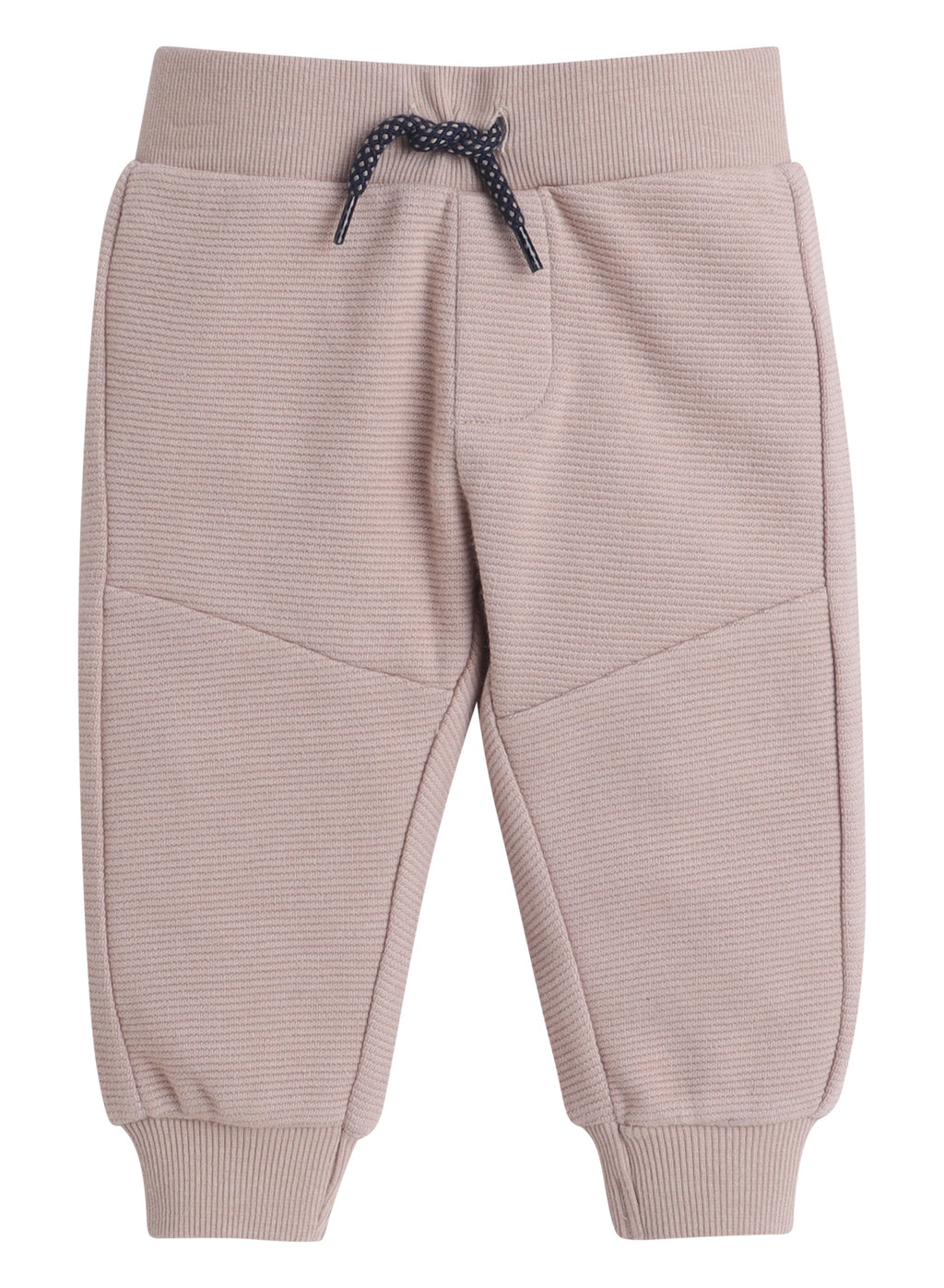 Dirkje Cotton Colorblock Space Applique Hooded Full Sleeves Sweatshirt And Joggers Set - Navy/Pink