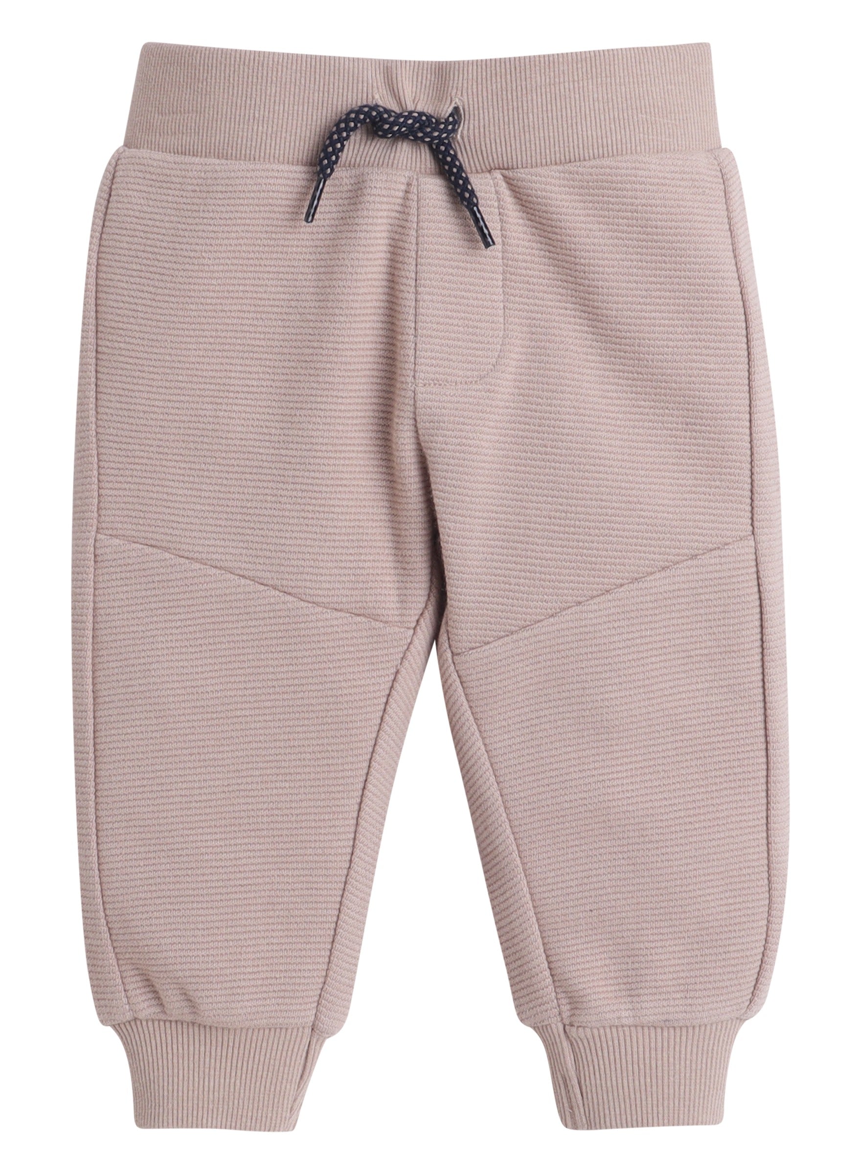 Dirkje Cotton Colorblock Space Applique Hooded Full Sleeves Sweatshirt And Joggers Set - Navy/Pink
