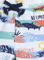 2Pc T Shirt Shorts Set