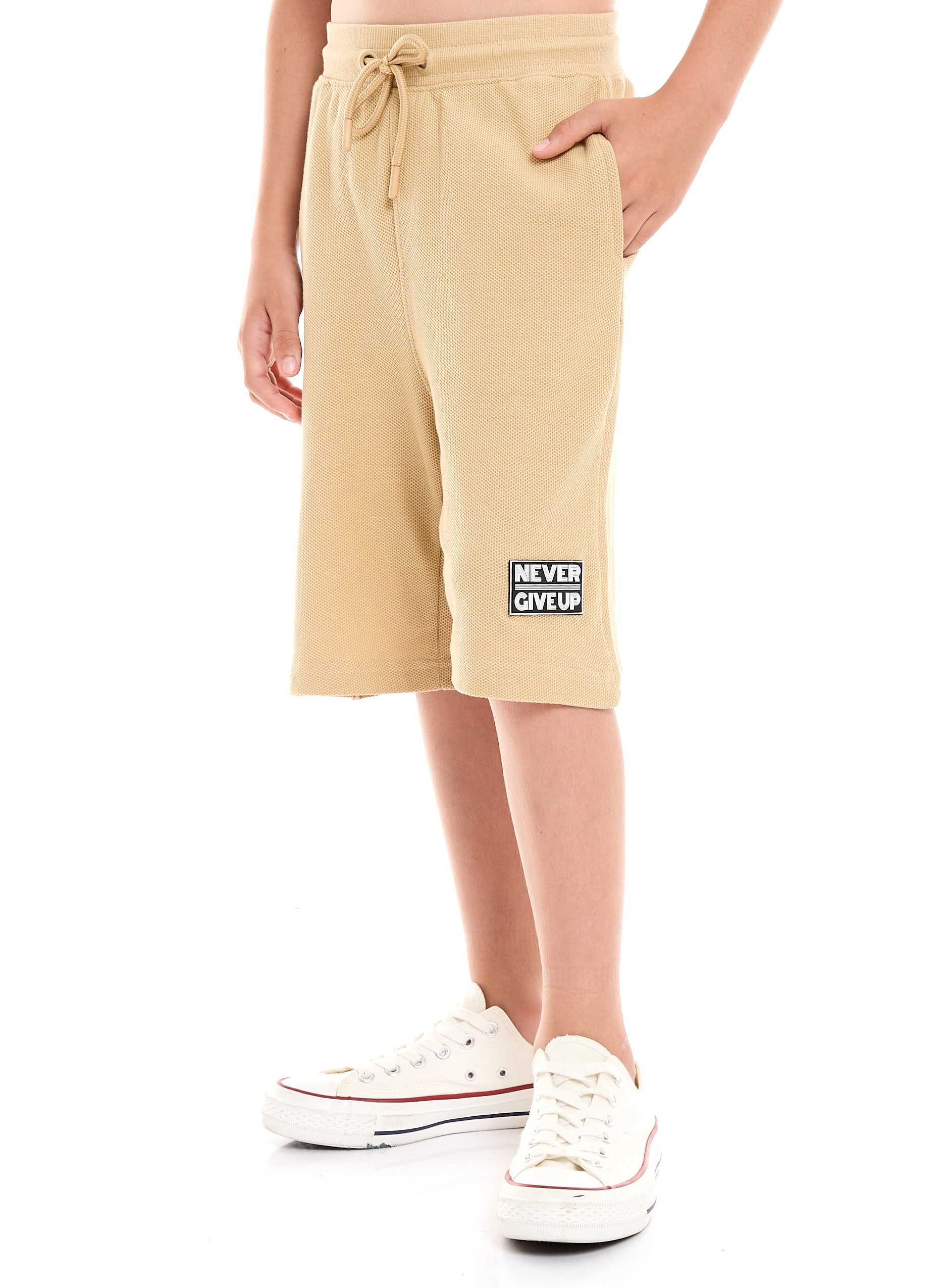 Victor and Jane Cotton Graphic Oversized T-Shirt & Shorts/Co-ord Set - Blue